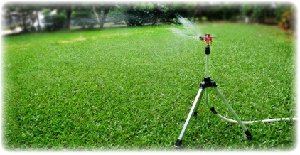 Tripod sprinkler