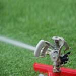 Metal adjutable angle sprinkler