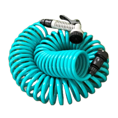 Coiled Garden Hose 15m