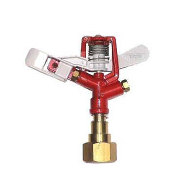 Metal two-way sprinkler