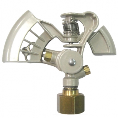 Metal adjutable angle sprinkler