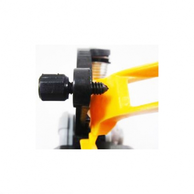 Plastic adjustable angle sprinkler