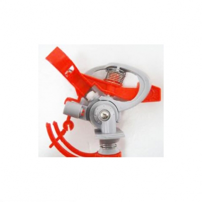 Plastic adjustable angle sprinkler