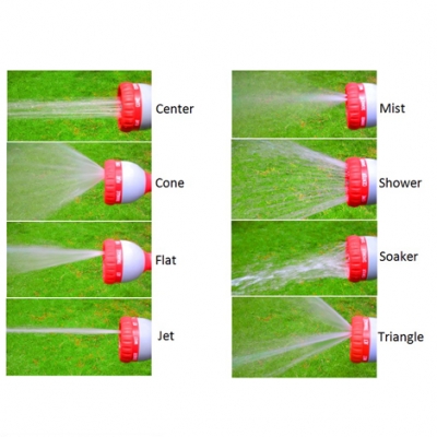 八段微調塑膠水槍