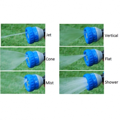 Six pattern spray gun