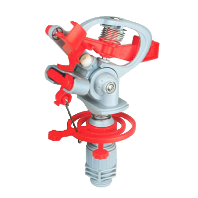 Plastic adjustable angle sprinkler