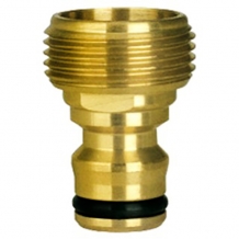 3/4" Brass male tap adaptor (U.S. thread)
