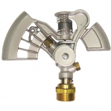 Metal adjutable angle sprinkler