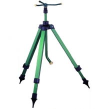 Three arm sprinkler with telescopic tripod